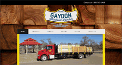 Desktop Screenshot of gaydonlumber.com